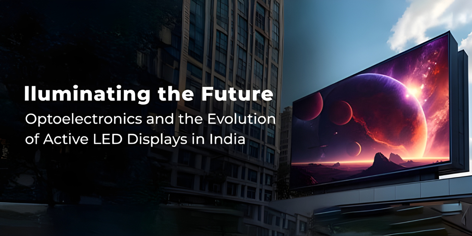 Illuminating the Future: Optoelectronics and the Evolution of Active LED Displays in India 