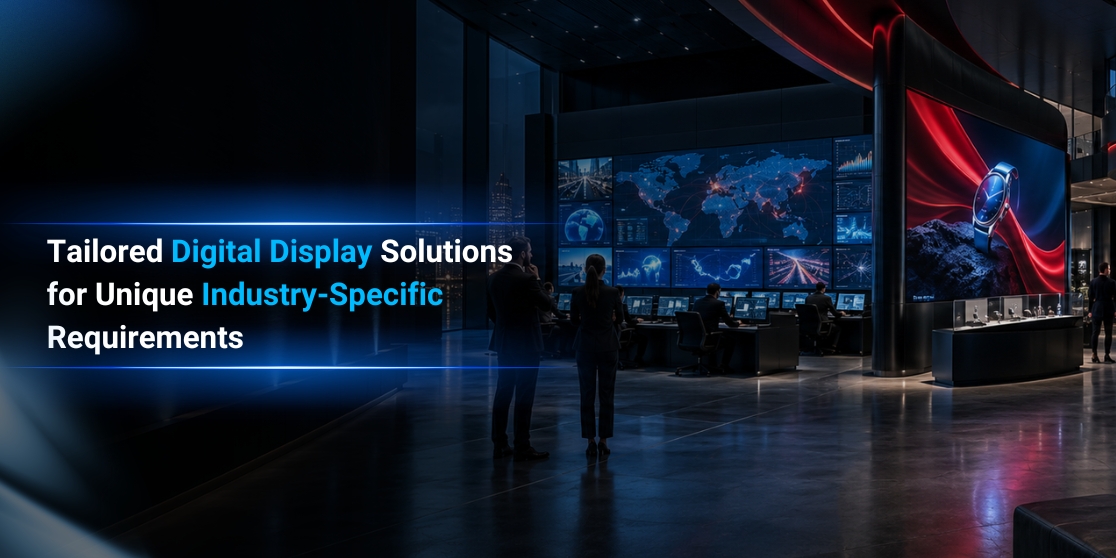 Tailored Digital Display Solutions for Unique Industry-Specific Requirements
