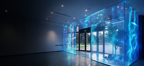 Structure Without Visual Barriers